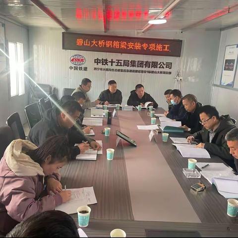 召开城西区火烧沟生态应急通道修建项目碧山大桥危险性较大施工方案专家论证会