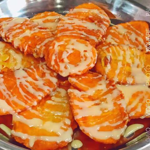 中华美食社之炼乳焦芋