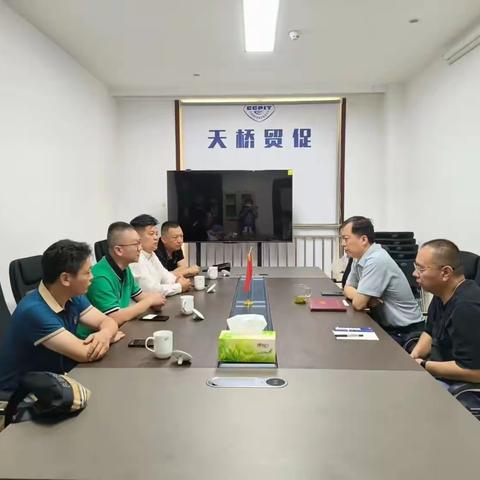 德柯梅尔国际供应链管理（山东）有限公司董事长孔德琪到区贸促会做客