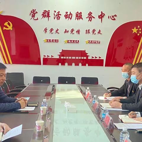 区委书记到铁北街道指导调研