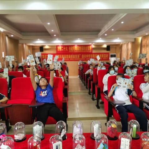 六道大社区开展“贯彻党的二十大精神  创建无毒品危害的自贸港”逸夫中学禁毒宣传教育活动