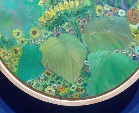 启迪艺术人生，塑造美好心灵——临河六小六（6）班参观新春美术作品展活动