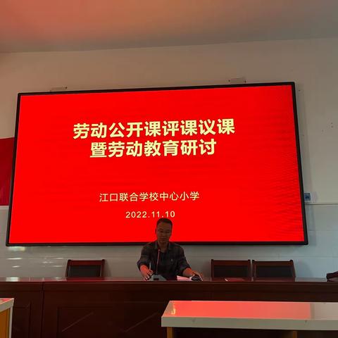 江口联合学校中心小学《种植凤仙花》劳动公开课暨劳动教育研讨纪实