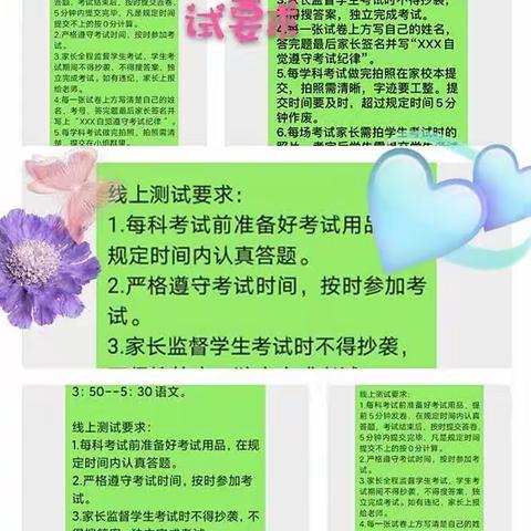 杨柳拂堤醉春烟，线上检测在家园——记方城县实验小学疫情期间第二次线上月考