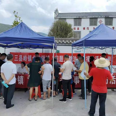 听民声，解民忧，办实事—三县岭镇纪委开展“大接访”活动