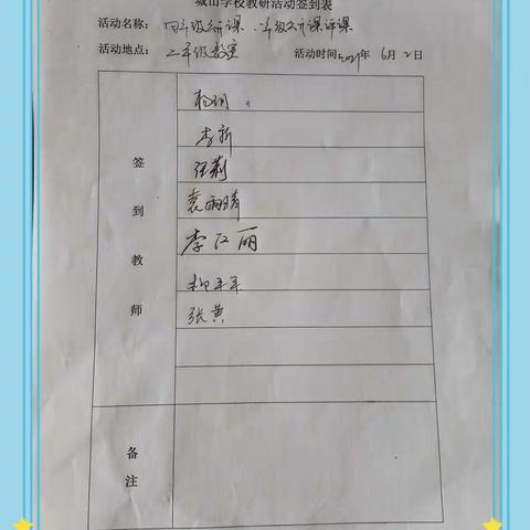惟实励新——记城山学校小学部语文教研组活动