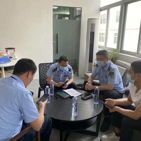 市局食品生产处到南山局开展食品生产日常监管暨进口冷链疫情防控督导工作
