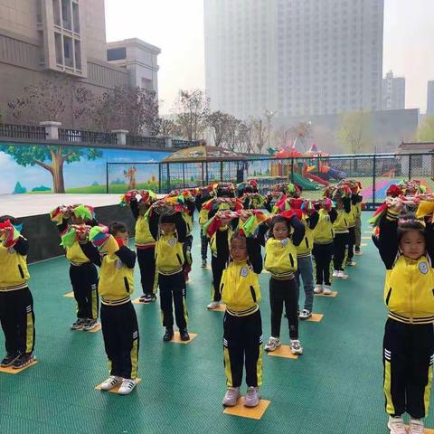 “活力器械操，快乐促成长”——鱼台县第二实验小学附属幼儿园开展器械操编排活动