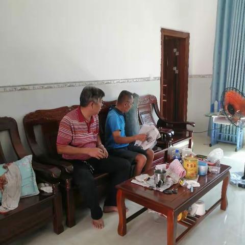 2020年8月29日，山海中队开展扶贫工作