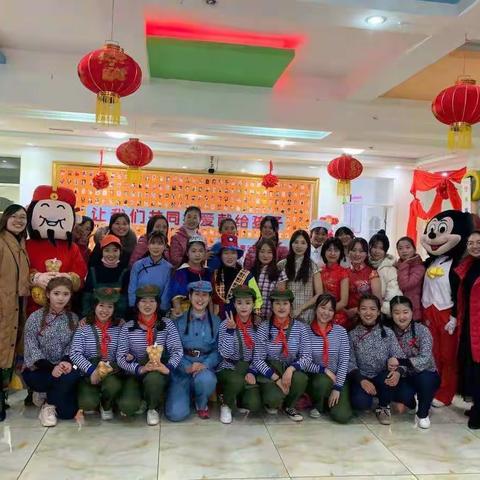 亿童天开幼儿园 （锦江园）“童心共筑中国梦”元旦庙会活动剪影