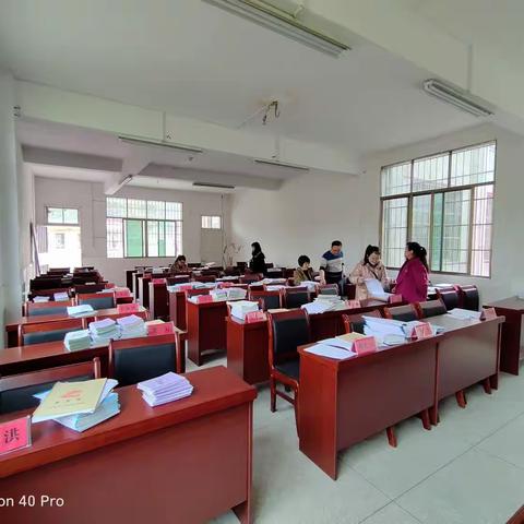 长鄄学校2023年下学期第一次教学常规检查风采