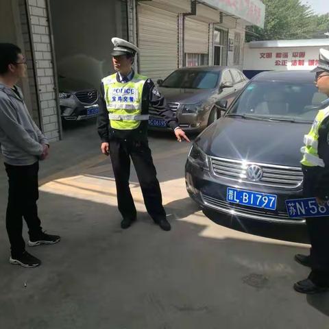 偷梁换柱难逃交警“法眼”