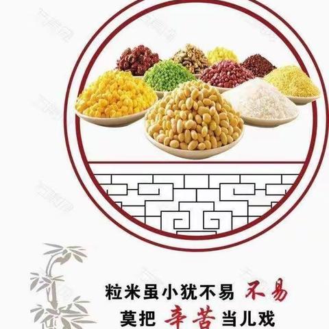 大庄学区大庄中心幼儿园“节约粮食我做起，文明用餐好习惯”主题教育活动