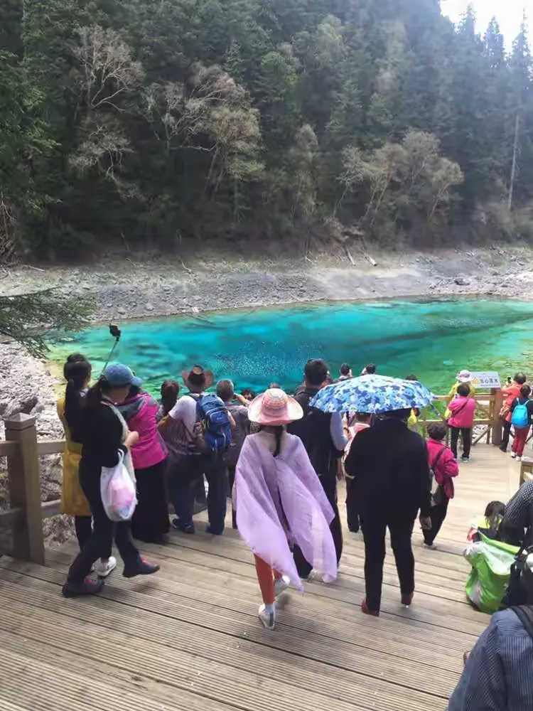 5月公司组织九寨沟旅游