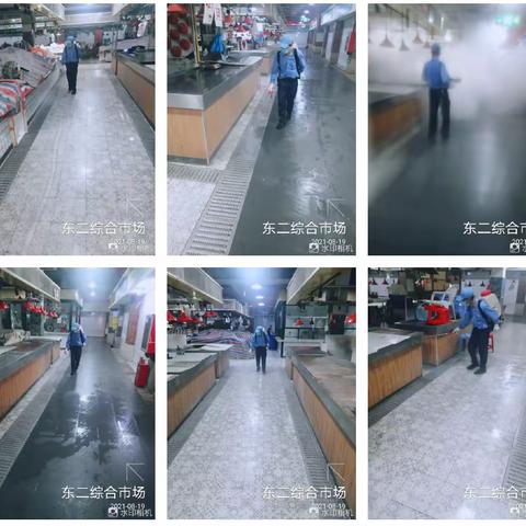 民治街道综合市场“四害”消杀作业（2021.8.19）