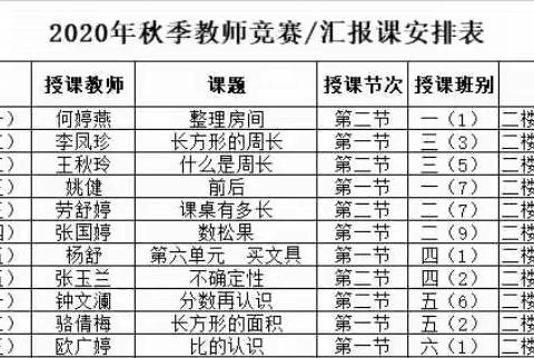 课堂展风采 赛课促提升——廉江市第十八小学青年教师“悦动”课堂竞赛