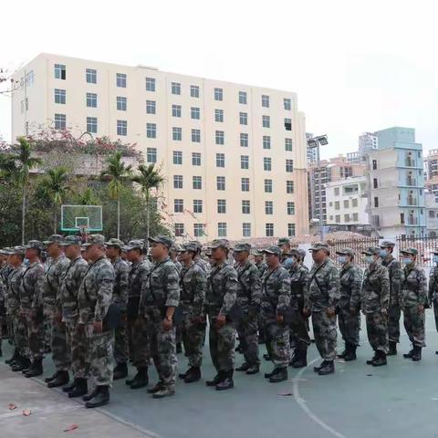 陵水民兵应急拉动演练