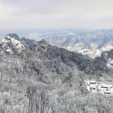 十一月三十日雪登点将台和仙人台