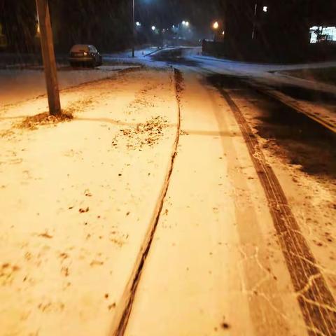 Umass安村的第一场雪