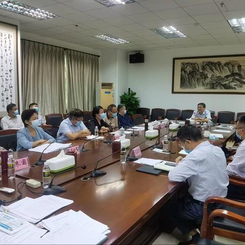 省卫生健康委召开华玉涛、邵海亚挂职期满欢送会