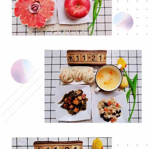 美好“食”光，“食”在幸福——袁桥镇育树家幼儿园一周食谱