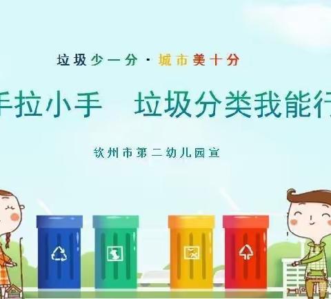 大拇指幼儿园《垃圾科学分类，礼貌你我同行》主题活动。