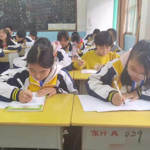 东升初级中学七年级学生数学计算能力竞赛侧记