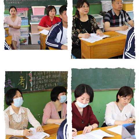 秦都区教研室领导莅临我校调研中考复课工作