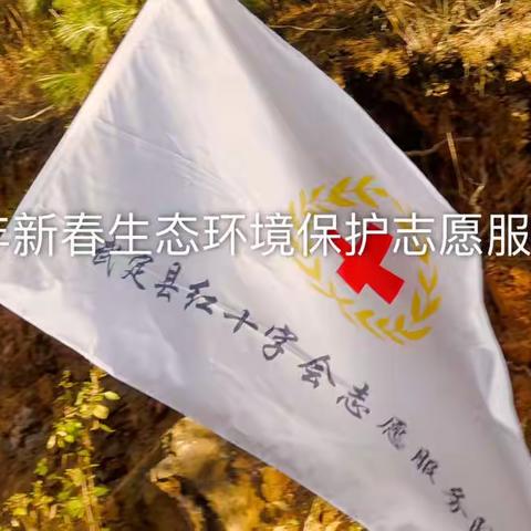武定县红十字会志愿服务队开展2023年新春生态环境保护志愿服务活动