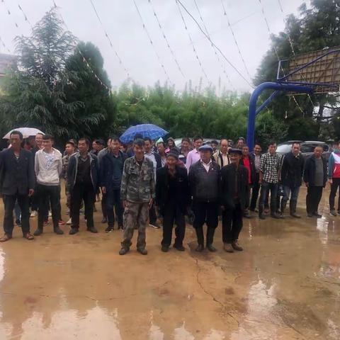 噜姑村委会举行庆祝建党100周年系列活动