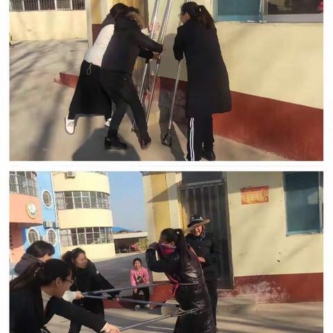 为幼儿安全保驾护航——道口铺中心幼儿园防暴防踩踏安全演练活动