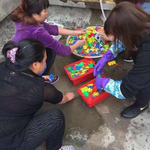 星竹幼儿园保育员卫生消毒工作评比