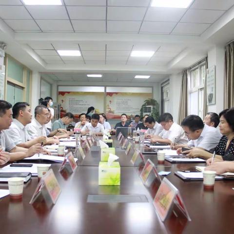 市长张雷明一行到湛河新区调研指导工作