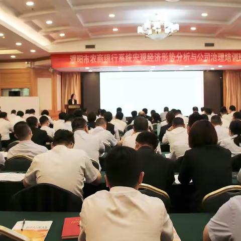 濮阳市农商银行系统成功举办宏观经济形势分析与公司治理培训班