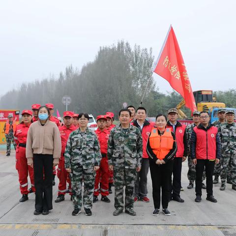 榆山街道团工委：组建防汛抢险青年突击队