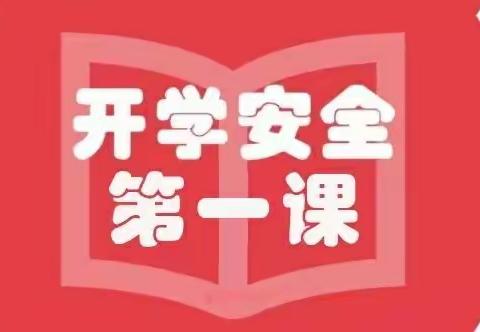 大单中心校简报 | 李池幼儿园呵护花朵，健康成长―《开学安全第一课》
