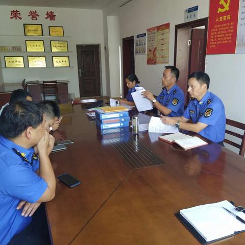 迎大庆保军运长岭中队开展队伍建设