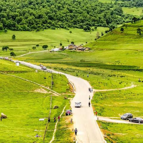 魅力关山    美丽草原