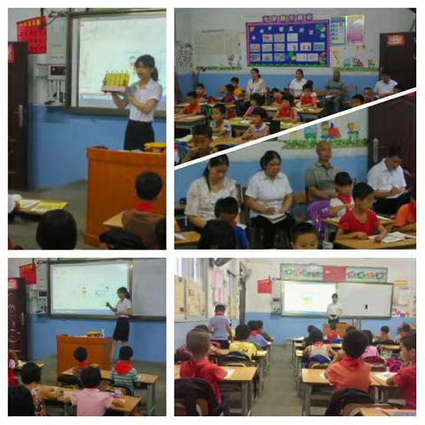 夏雨淅淅学意浓，常规视导意义重--三里镇大周小学迎接学区视导教学常规活动