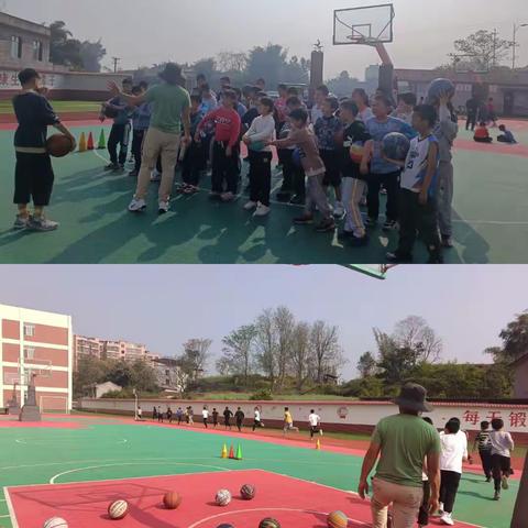 快乐篮球🏀、趣想童年——泸县龙城青少年体育俱乐部喻寺分训点五六年级篮球班训练花絮（6）