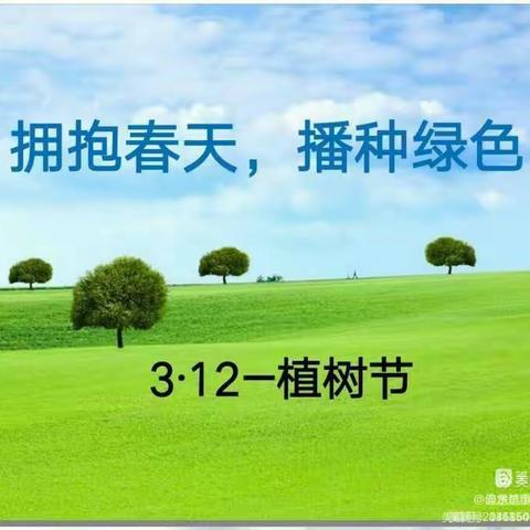 与你共赴春天之约——中华路第三小学植树节活动