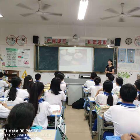 文昌乡土文化走进锦山中学语文课堂（二）