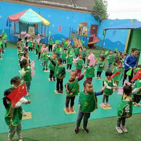 天使幼儿园“庆国庆”“迎中秋”双节活动