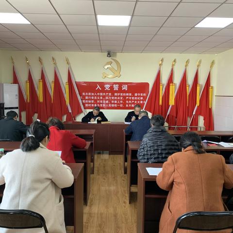 刘寨镇第一中心小学党支部开展11月份主题党日活动