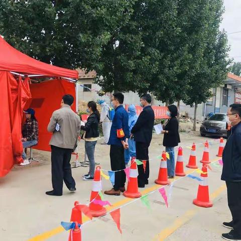 岳家庄乡东邱联小开学演练