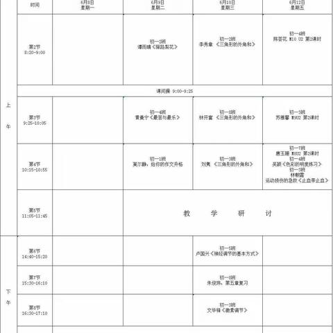 以学生为主体，以教师为主导——记数学组教学研讨课