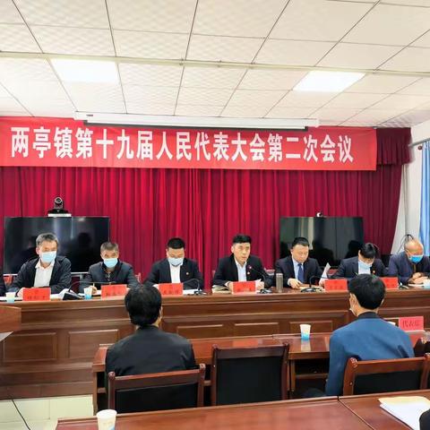 两亭镇第十九届人民代表大会第二次会议胜利召开