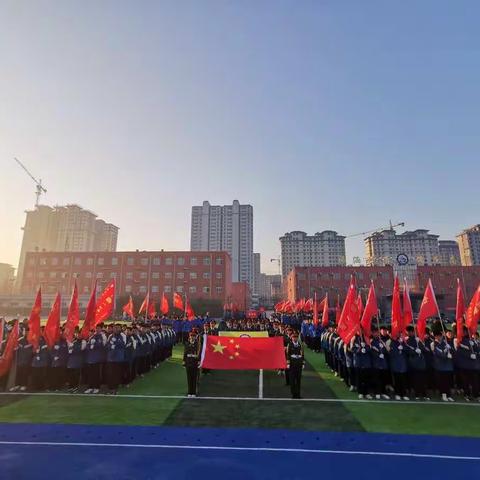 "沐冬日暖阳，享运动之乐"--记文王中学2020年冬季长跑运动会