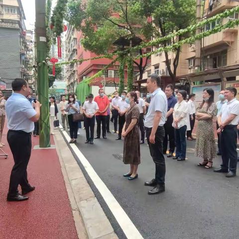 区政协到江北社区调研“物业城市”工作