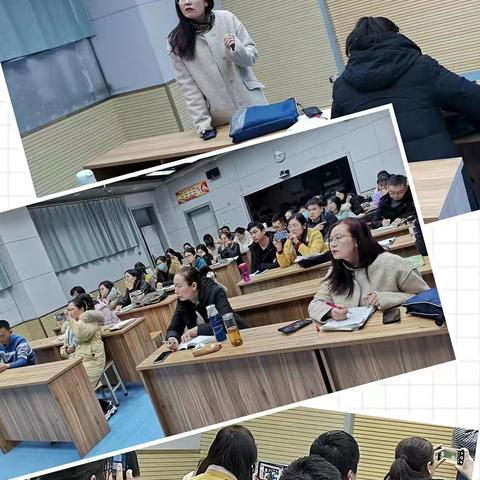 济宁市第十五中学数学组青年教师共成长培训会